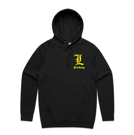 MINIMAL HOOD - BLACK & YELLOW
